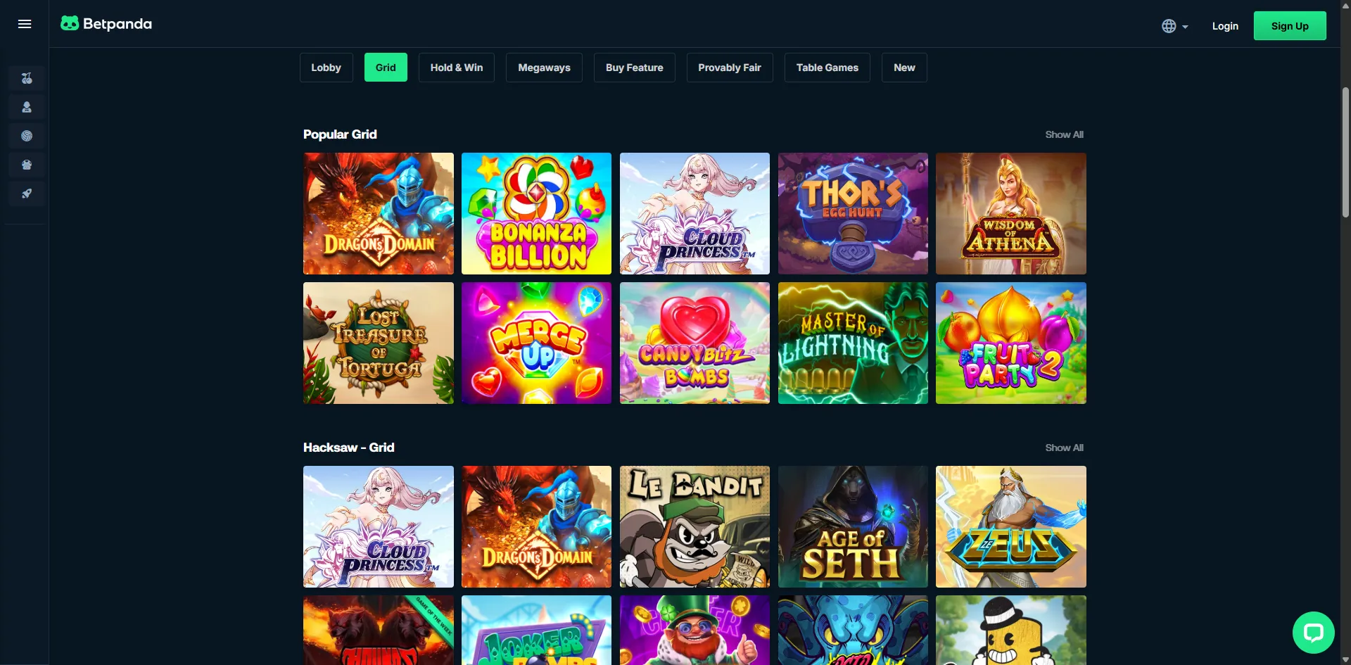 Sports betting website